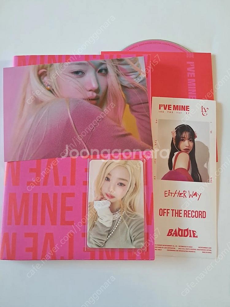아이브 미니1집 앨범 MINE 마인 앨범 이더웨이 Ei...--0