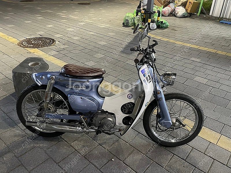 슈퍼커브50 엔진110cc 스왑 커스텀 커브 팔아요 오...--2