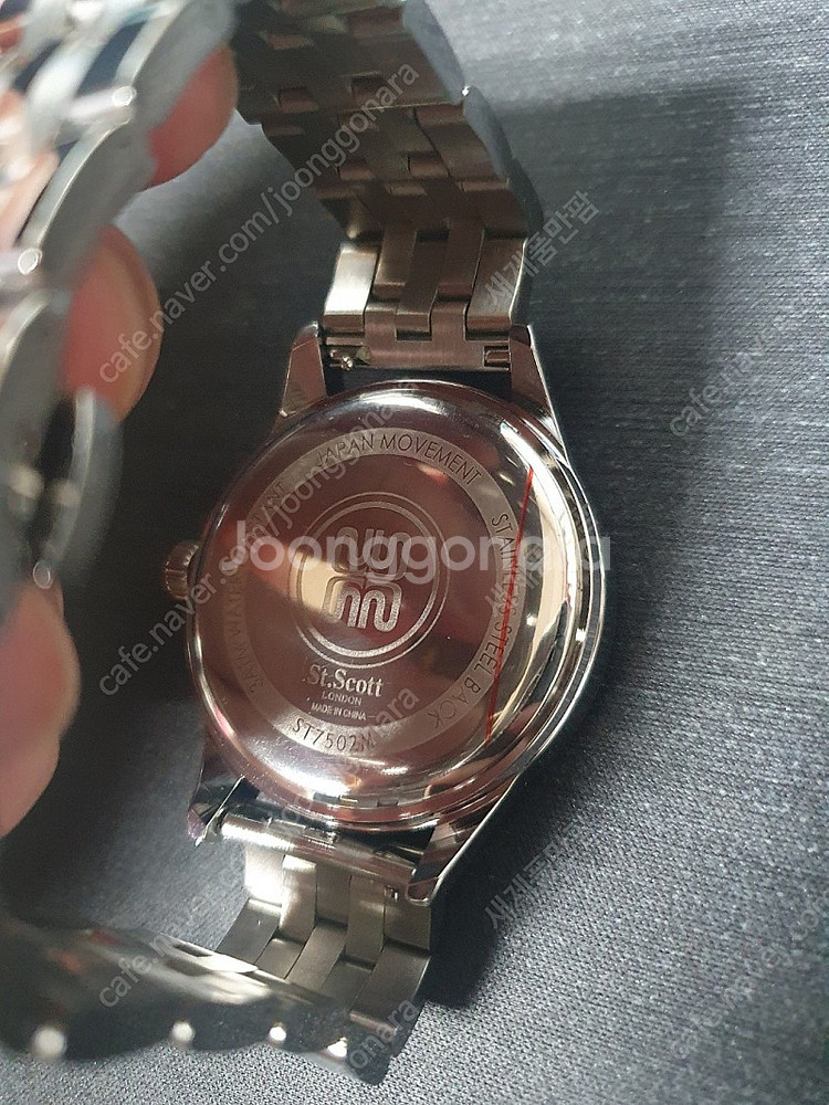 세인트스코트 st7502m-sss 시계 새상품 판매합니...--2