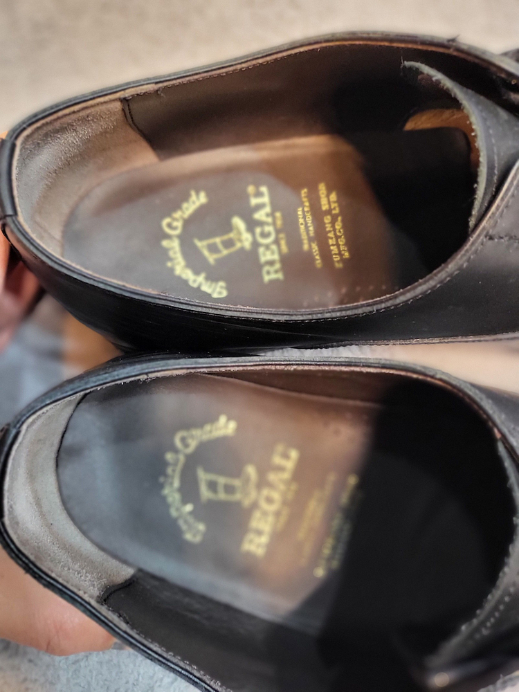 가격내림 275 금강제화 REGAL 리갈 MMT 0029 옥스포드 스트레이트 팁 구두 이미지