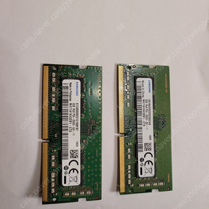 노트북용 pc4 8G RAM 2개 (삼성 제품)