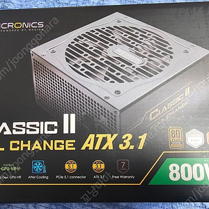 [부산] 마이크로닉스 800w 파워 판매 합니다