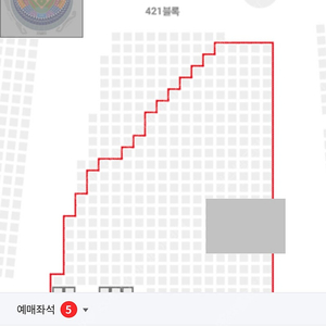 7월 21일 잠실 엘지트윈스 두산 3루 외야 421블럭 통로 사이드 앞뒤로 2연석, 3연석(어린이한명포함) 총 5석정가양도합니다!