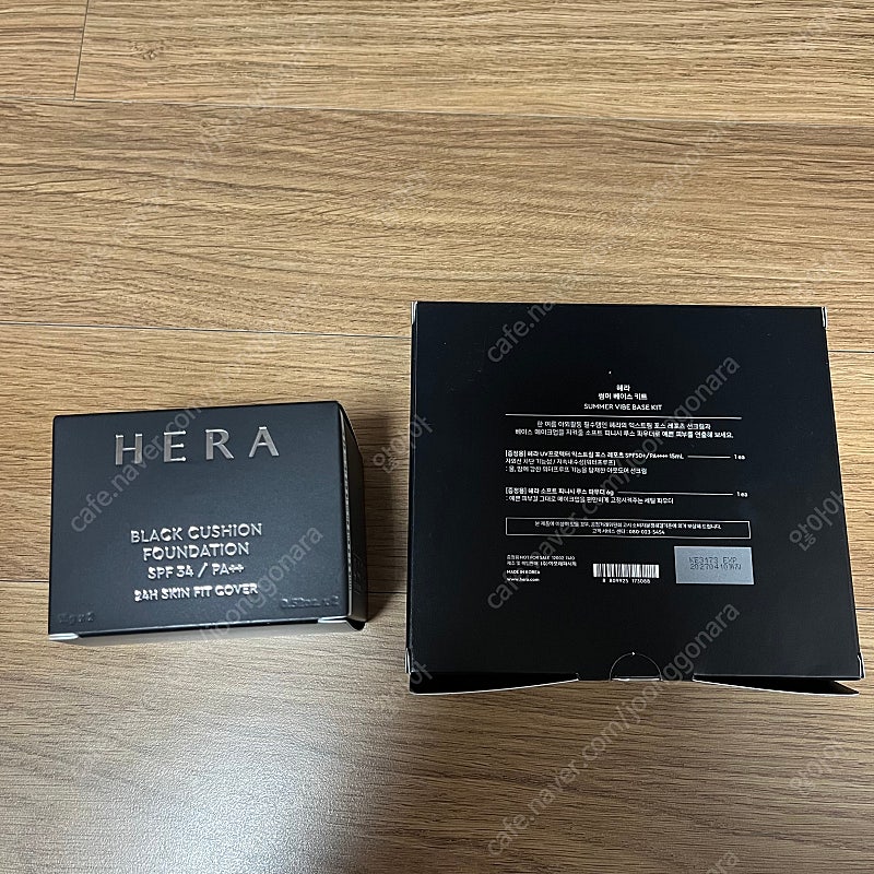 새상품,여러세트가능) 헤라 - new 뉴 블랙쿠션 21n1 본품+리필+파우더,선크림미니 (17n1로 변경가능