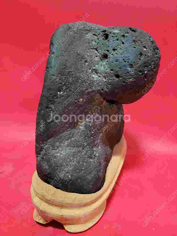 남한강 자연수석 달마도사 인상석--2