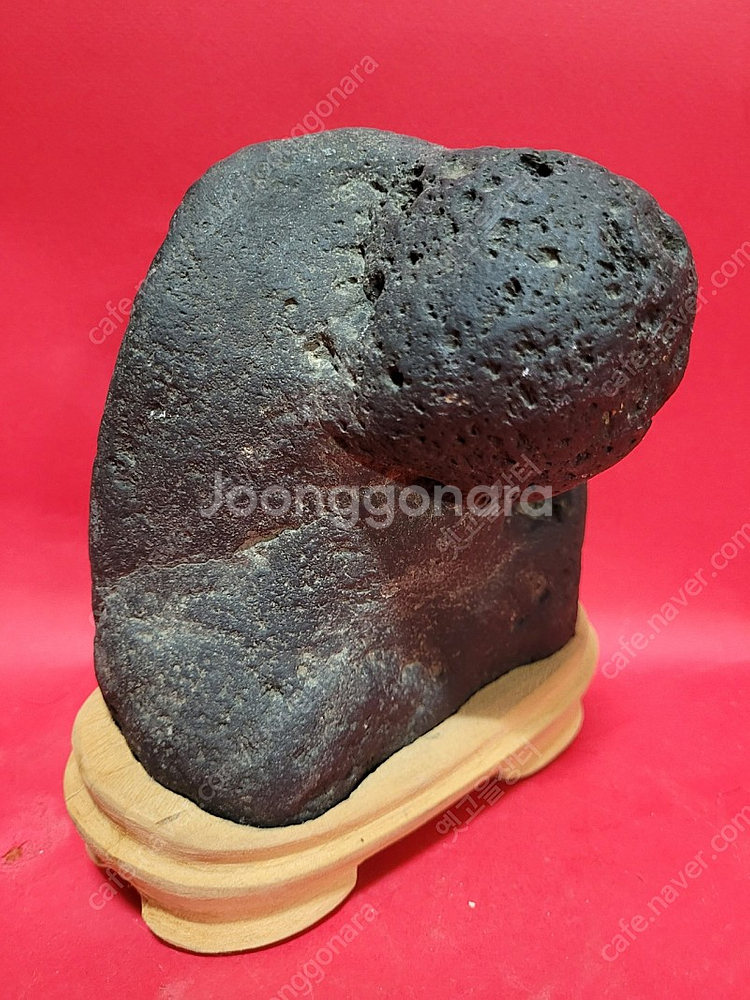 남한강 자연수석 달마도사 인상석--7