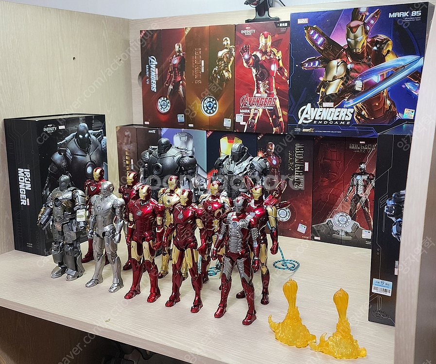 [판매중] ZD TOYS 아이언맨 LED 버전 전종, ...--3