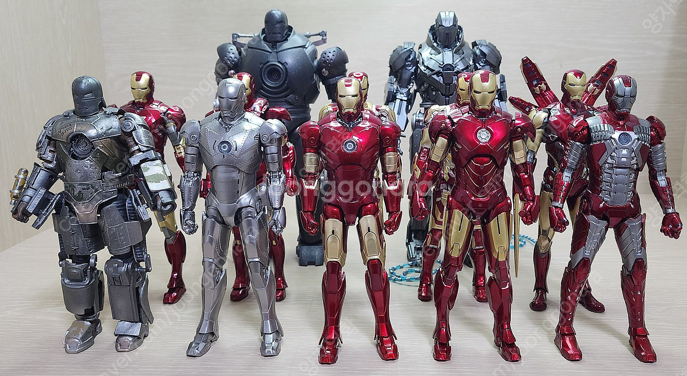 [판매중] ZD TOYS 아이언맨 LED 버전 전종, ...--9