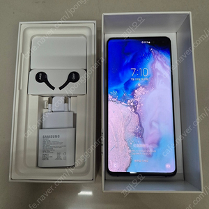 갤럭시 S10 5G 256GB 블랙 KT개통 특S급 풀박스
