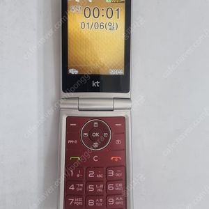 LG폴더 3G (T390K) A급 공신폰,3G폰,효도폰 3만 팝니다