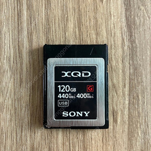 소니 xqd 120GB 판매합니다.