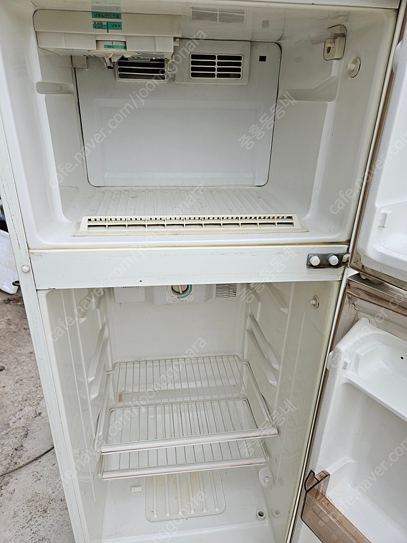 골드스타1989년도 냉장고