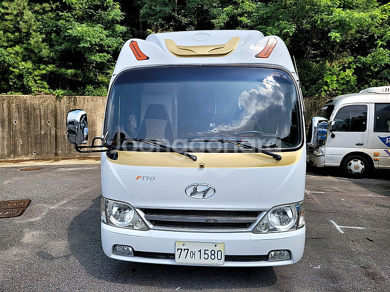 13년식 뉴카운티 5인승 롱바디 프리미엄급 패밀리 캠핑...--1