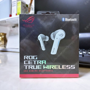 ASUS ROG CETRA TRUE WIRELESS 블루투스 무선 게이밍 이어폰 화이트 팝니다.