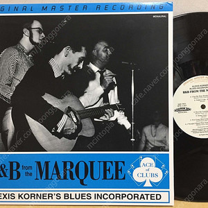 LP ; alexis korner's blues incorporated - R&B from the marquee 알렉시스 코너 블루스 엘피 음반 MFSL 오디오파일용 고음질 중량반