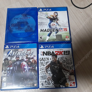 PS4/플스4(PES2017, MADDEN15, 어밴져스, NBA2K19, 택포3만