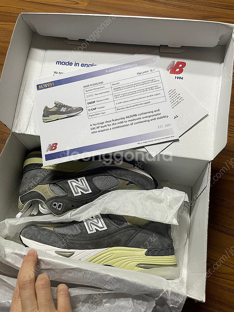 뉴발란스 991 uk40주년 그레이 uk3 220팝니다--0