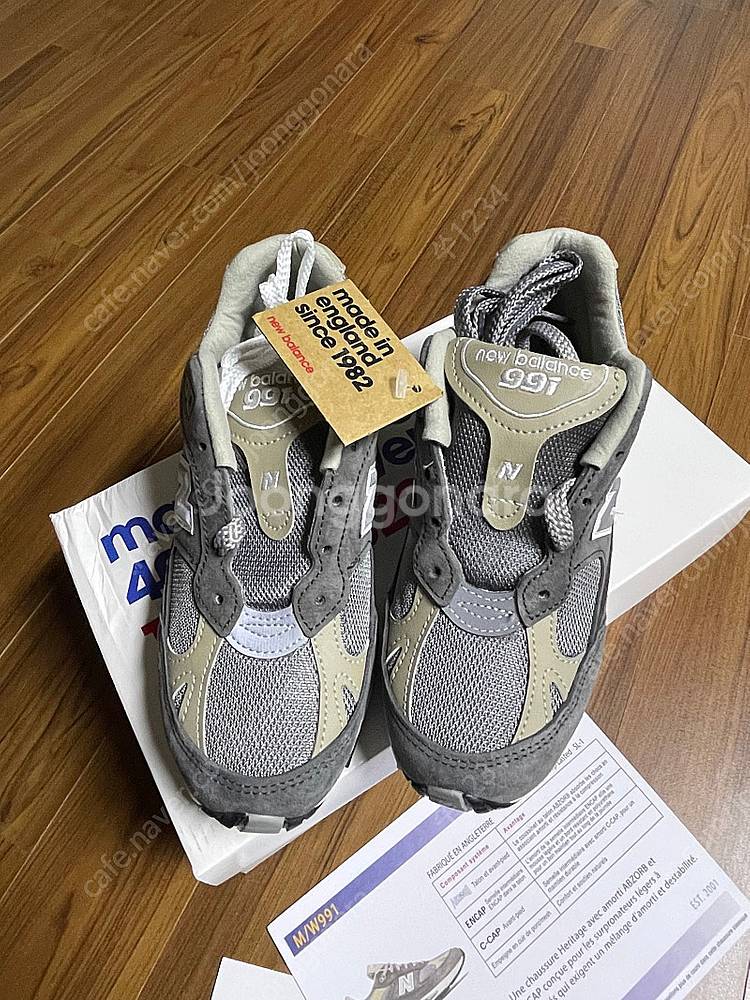 뉴발란스 991 uk40주년 그레이 uk3 220팝니다--2