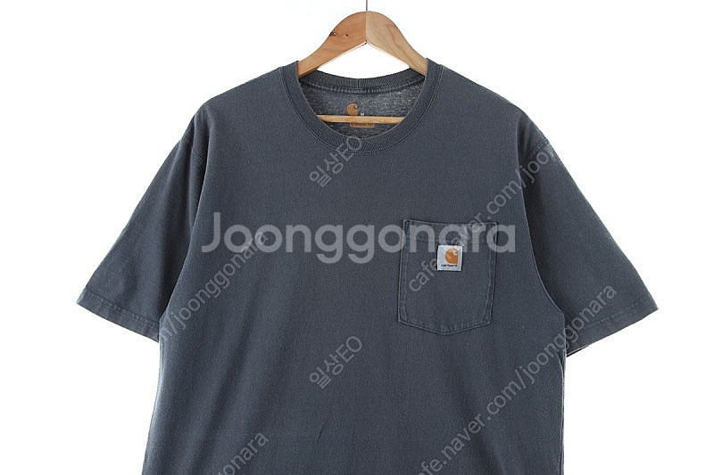 (M-L) 칼하트 반팔 티셔츠 사용감 그레이 올드스쿨 ...--2