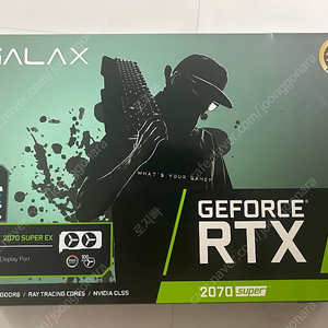 갤럭시 RTX 2070SUPER EX 8G 블랙색상