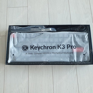 keychron 키크론 K3 PRO 로우프로파일 갈축 판매합니다