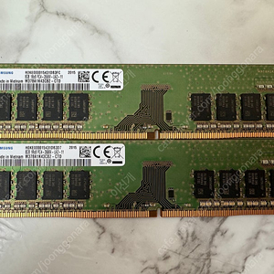 삼성 DDR4 8g PC4-2666v 2개 팝니다