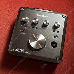 Tascam US-366 오디오 인터페이스 USB 오인페