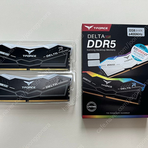 팀그룹 DDR5-6400 CL40 DELTA RGB 32gb(16gbx2)