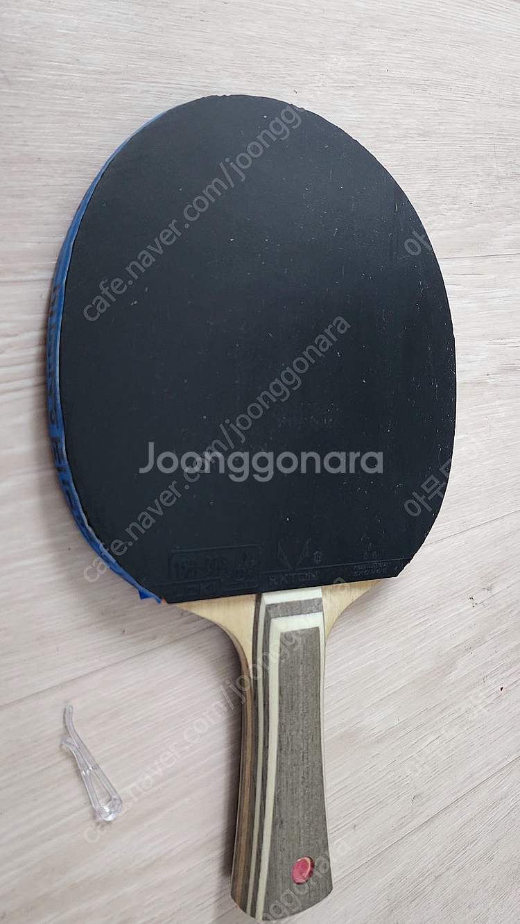 쉐이크 탁구채 탁구라켓 버터플라이 코르벨 팝니다--3