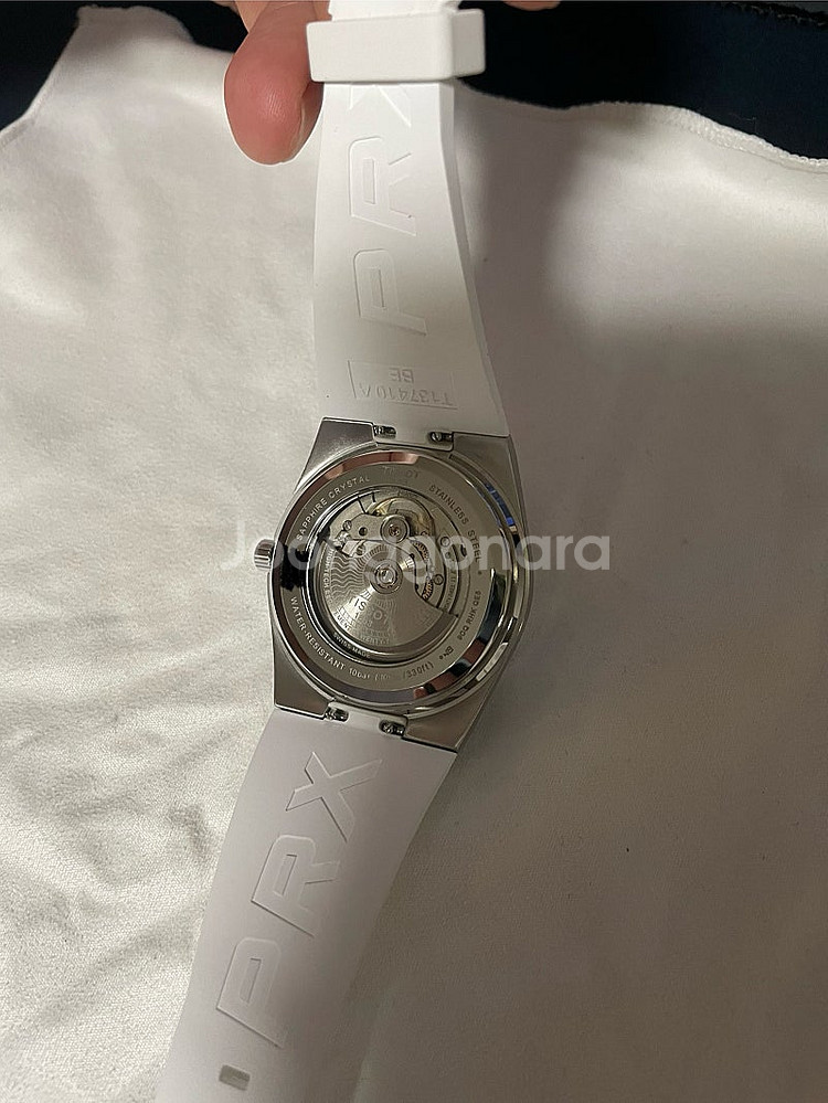 티쏘 prx 파워메틱 80 40mm아이스블루--4
