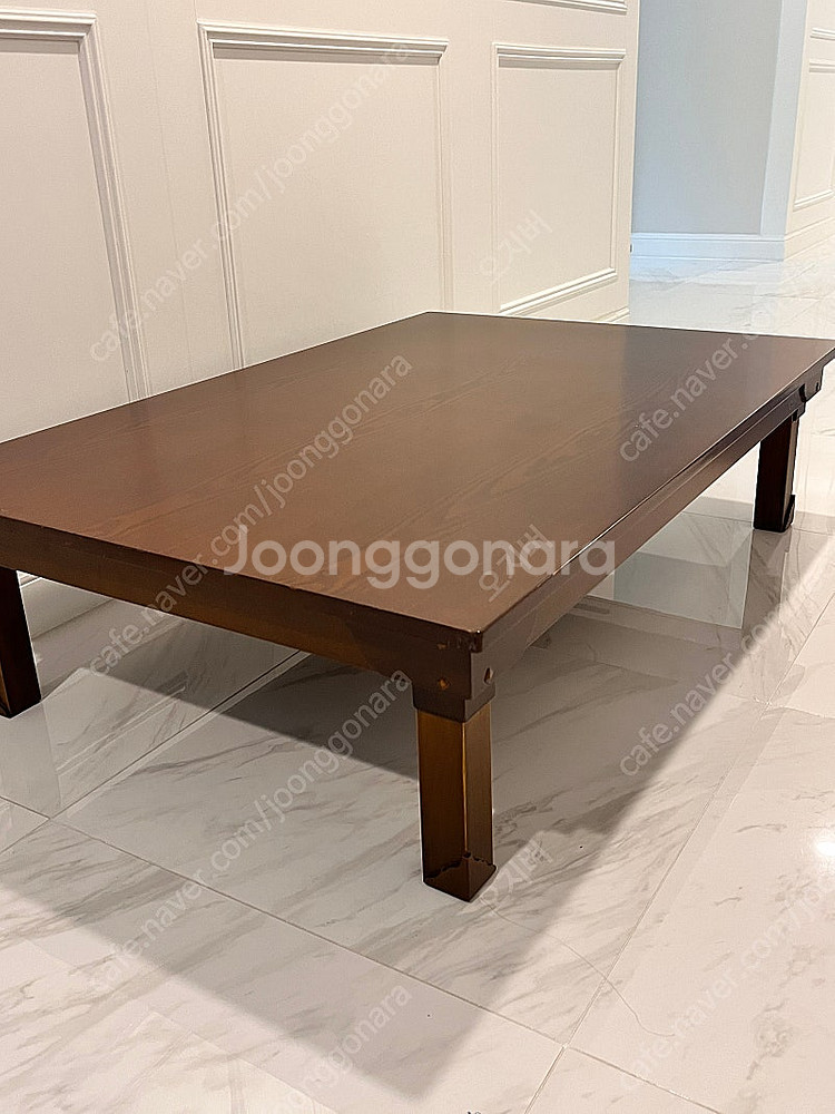 좌식 나무 테이블 식탁 팝니다!--1