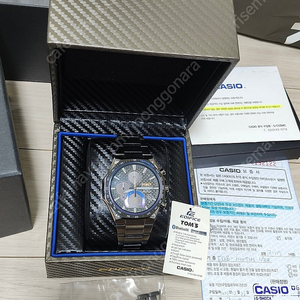 [CASIO] 카시오 에디파이스 시계 EQB-1100TMS-1A TOM'S