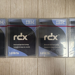 IBM RDX 카트리지 1TB 4개