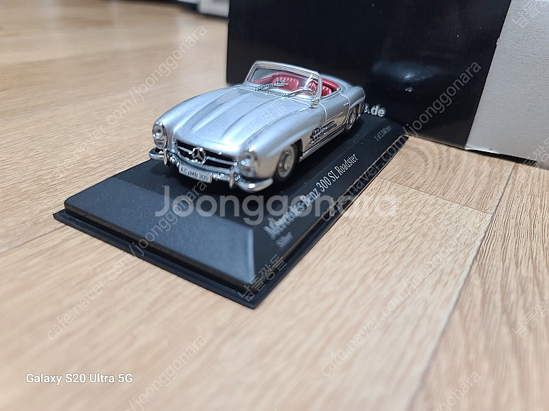 메르세데스 벤츠 300SL 로드스터 미니챔프 다이캐스트...--6