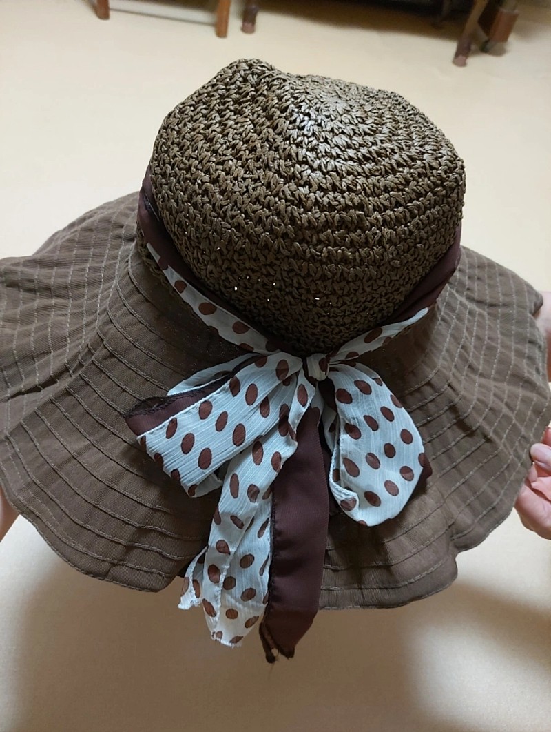 여성 여자 여름 라탄 밀짚 바캉스 휴양지 여름 와이드 모자 버킷햇 반값택포