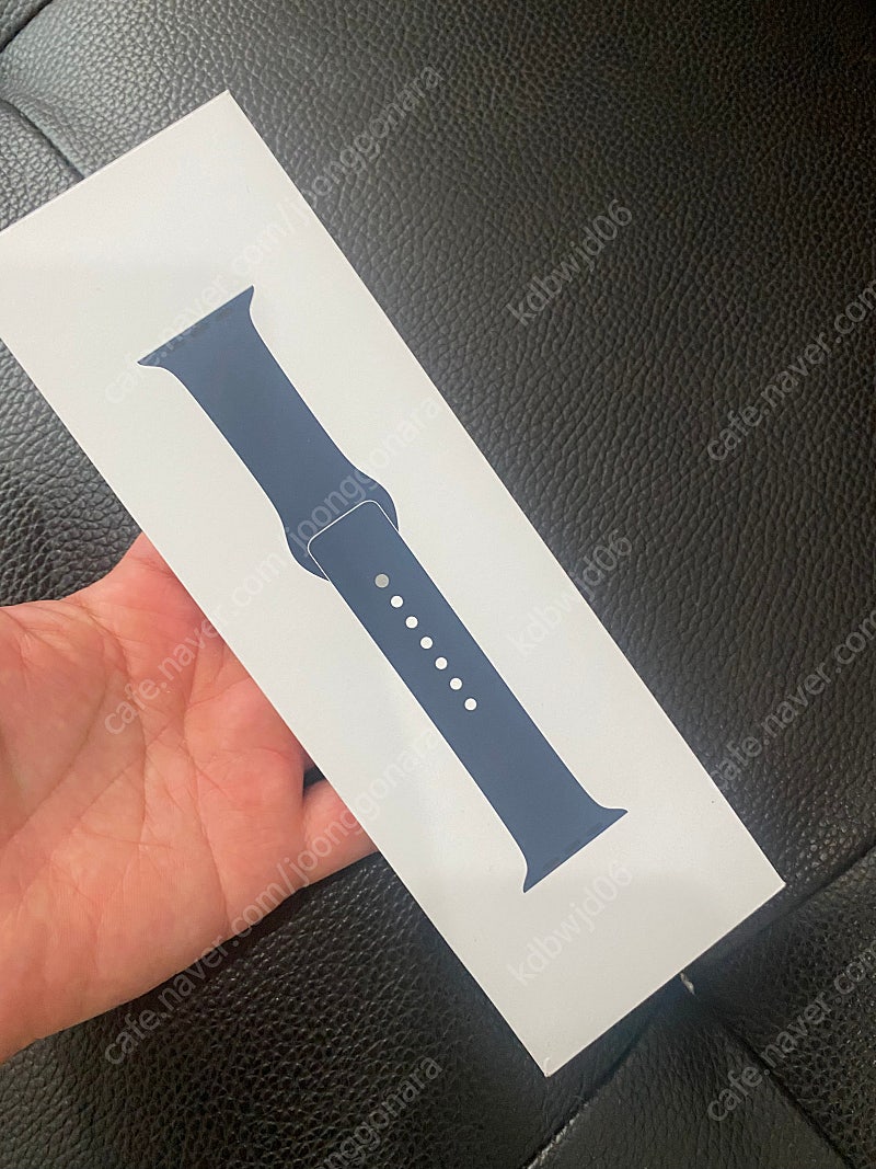 애플워치 정품 41mm 미개봉 스트랩 스톰블루 스포츠밴드