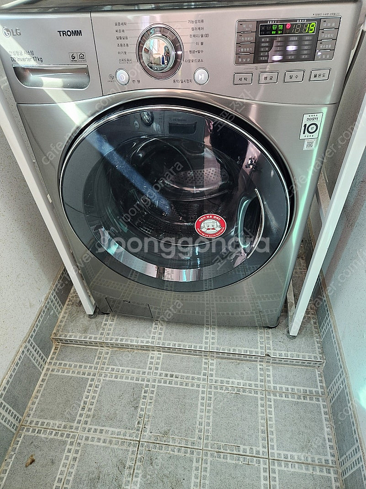 서울경기인천 중고 엘지LG트롬드럼세탁기17kg입니다.--0