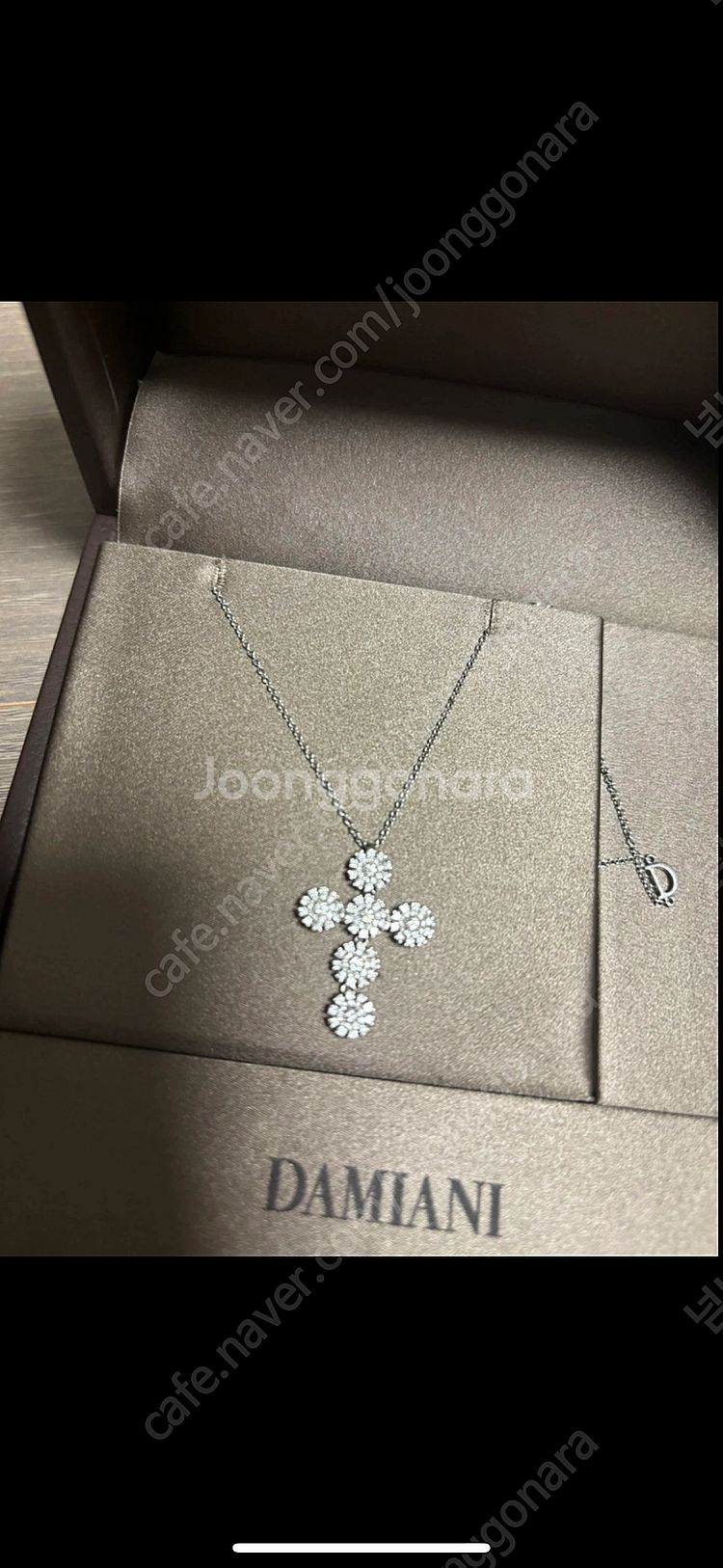 다미아니 마르게리타 목걸이 판매합니다 (2회착용)--0