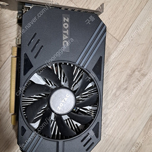 zotac 지포스 1060 6gb mini 그래픽카드 팝니다