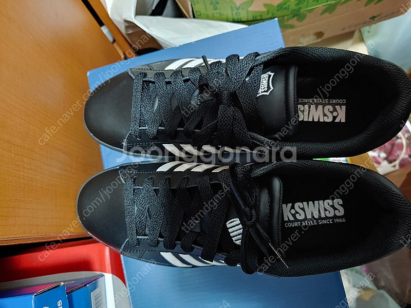 K.SWISS(케이 스위스) 코트 윈스턴 270mm(새상품)--2