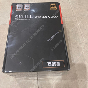 [미개봉]뉴젠 스컬 750w ATX3.0 PLUS GOLD 화이트