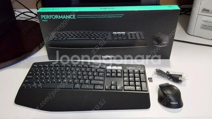로지텍 키보드마우스세트 정품 (MK850) 퍼포먼스--0