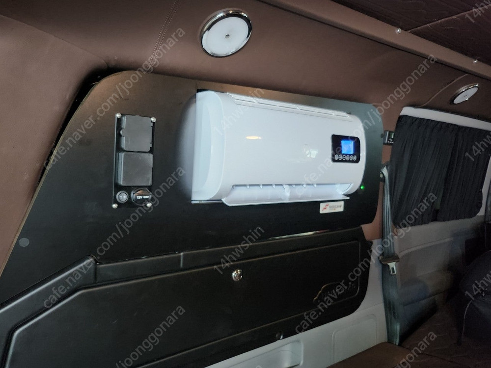 캠핑카 DC 무시동에어컨 / 완벽시공 이미지