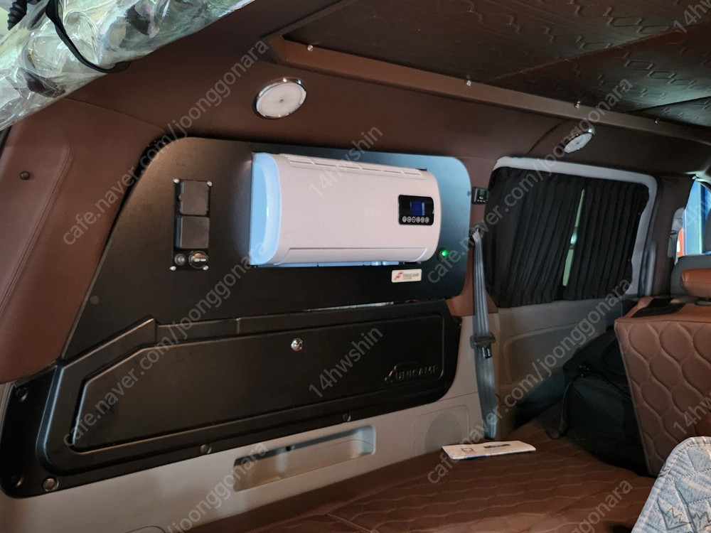 캠핑카 DC 무시동에어컨 / 완벽시공 이미지