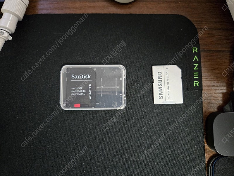 삼성 샌디스크 마이크로sd카드 512기가 두개팝니다