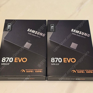 삼성 SSD 870 EVO 1TB