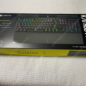 커세어 K70 RGB PRO 저소음 적축 팝니다. (미사용)