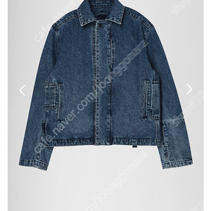 EE(이이) WASHING DENIM BLOUSON BLUE (데님 블루종) S 사이즈