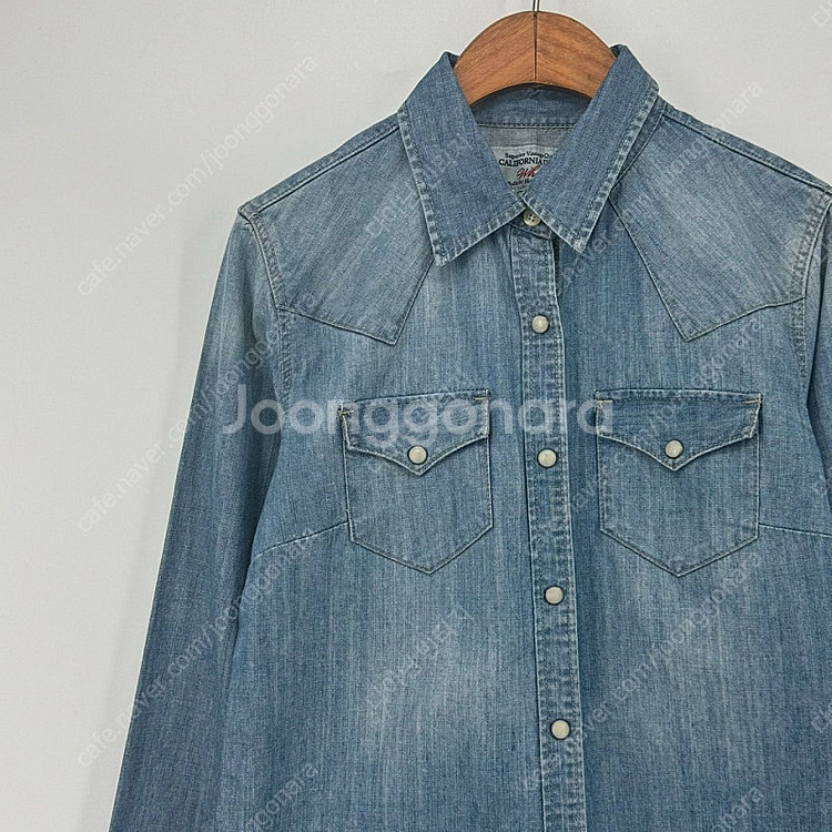 WHO.A.U 후아유 청남방 셔츠 (S size / D...--3