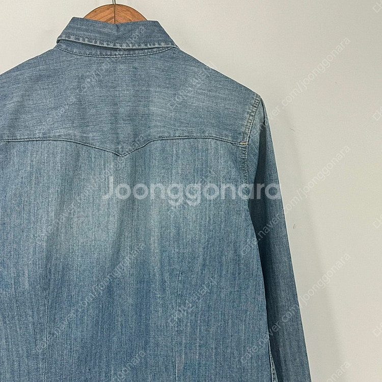 WHO.A.U 후아유 청남방 셔츠 (S size / D...--7